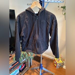 Nike Black Zip-Up Hoodie
